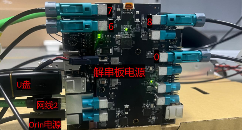 解串板接线示意图
